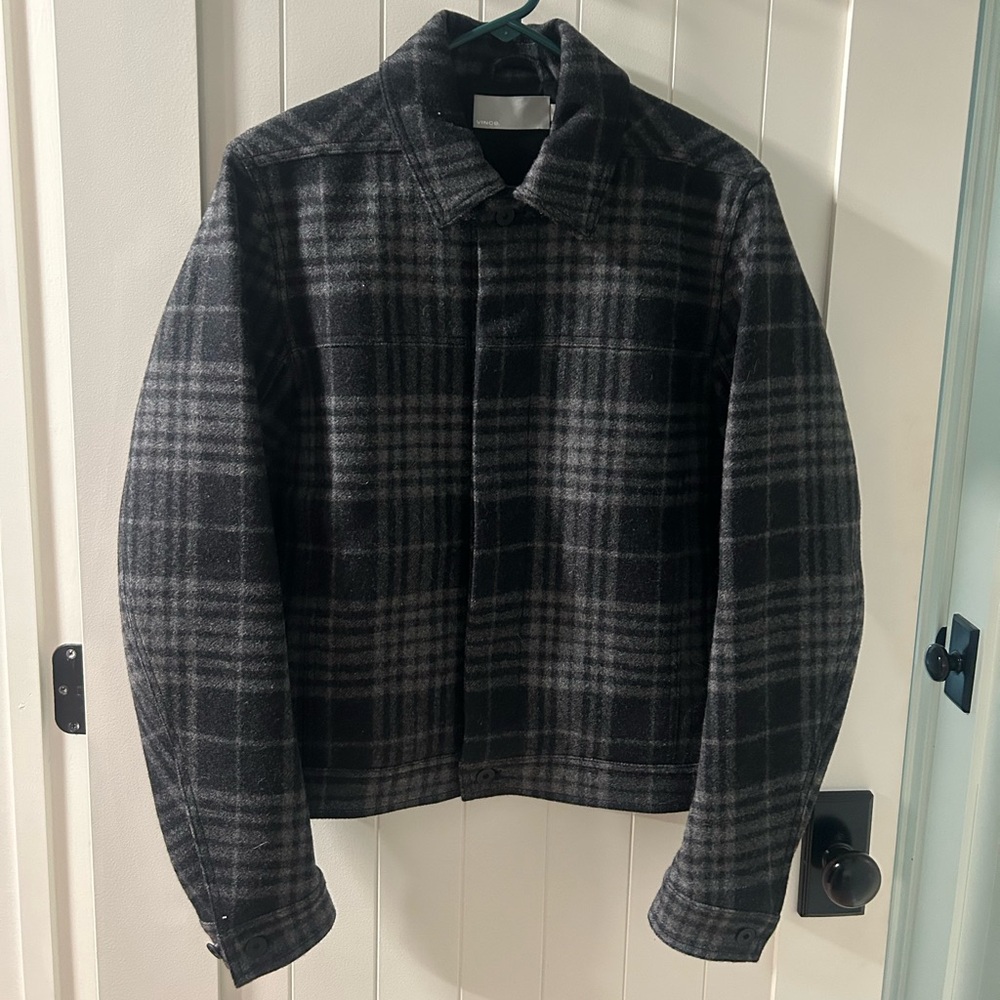 Vince plaid jacket